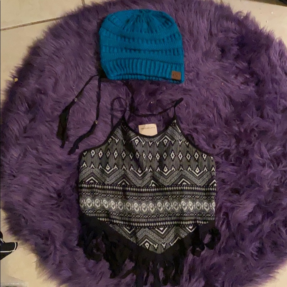 Brand new with tags Boho style top